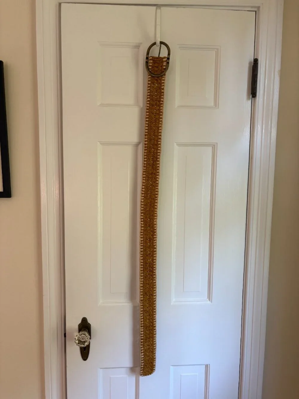 NWT Sezane Fétiche Belt Natural ochre raffia